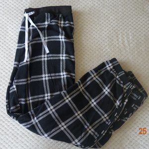 DKNY Strap white and black winter pant